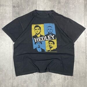 Black Hedley Band Tee Shirt